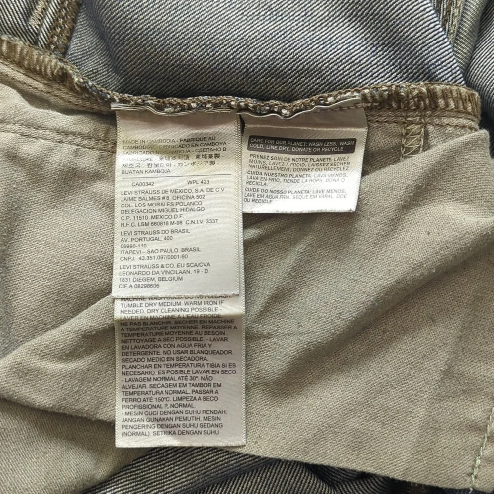 Levi's 514 Relaxed Fit Denim Jeans - Dark Blue 40x30 Amazing!! Cool Look!!
